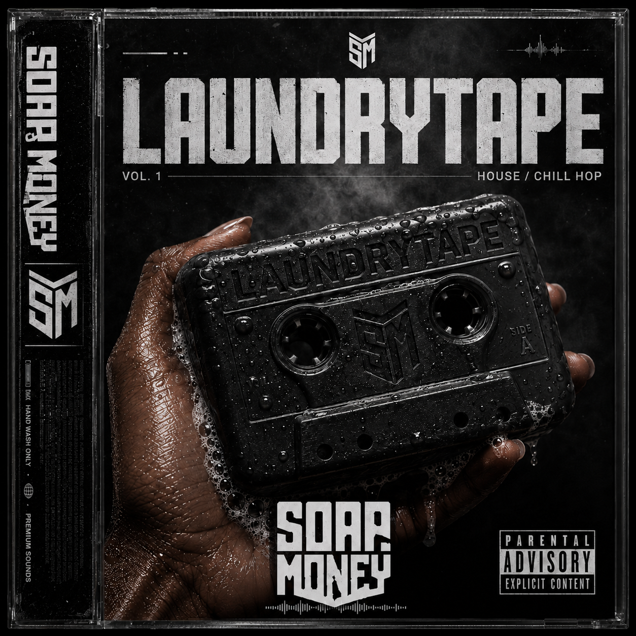 LAUNDRYTAPE Vol. 1 cassette cover hosted by OdotNYC