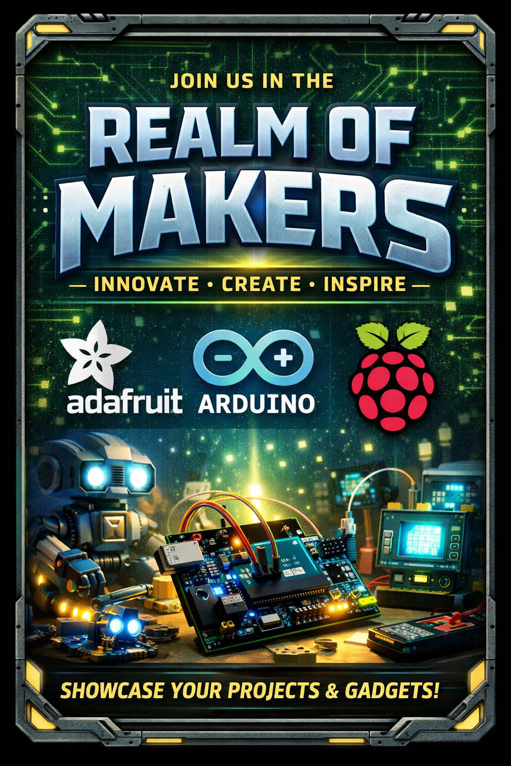 Realm Of Makers flyer